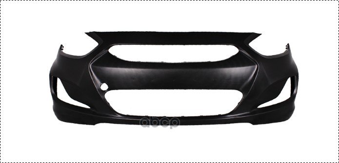 

Бампер Передн Матов Черн Hyundai: Accent Sdn/Solaris 11- TYG арт. HN04098BA