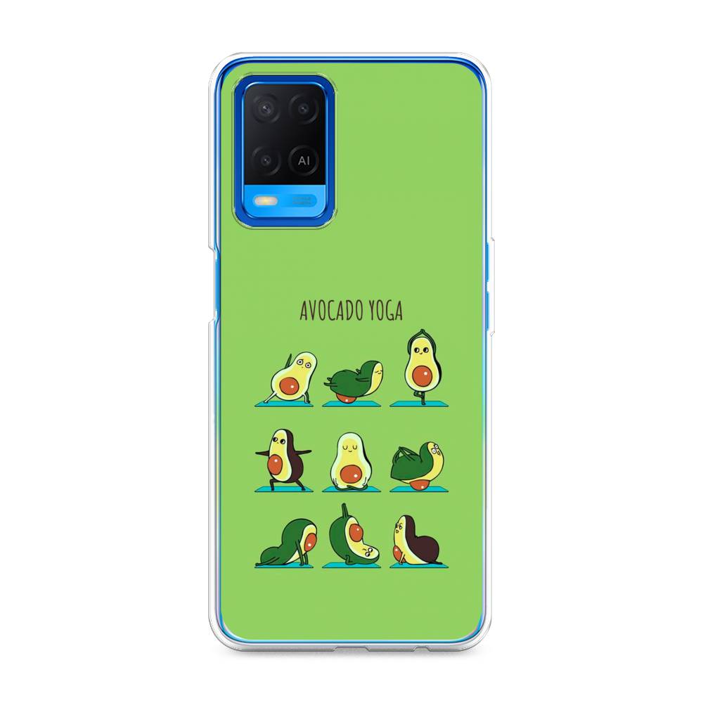 

Чехол Awog на Oppo A54 "Авокадо йога", Разноцветный, 256150-10
