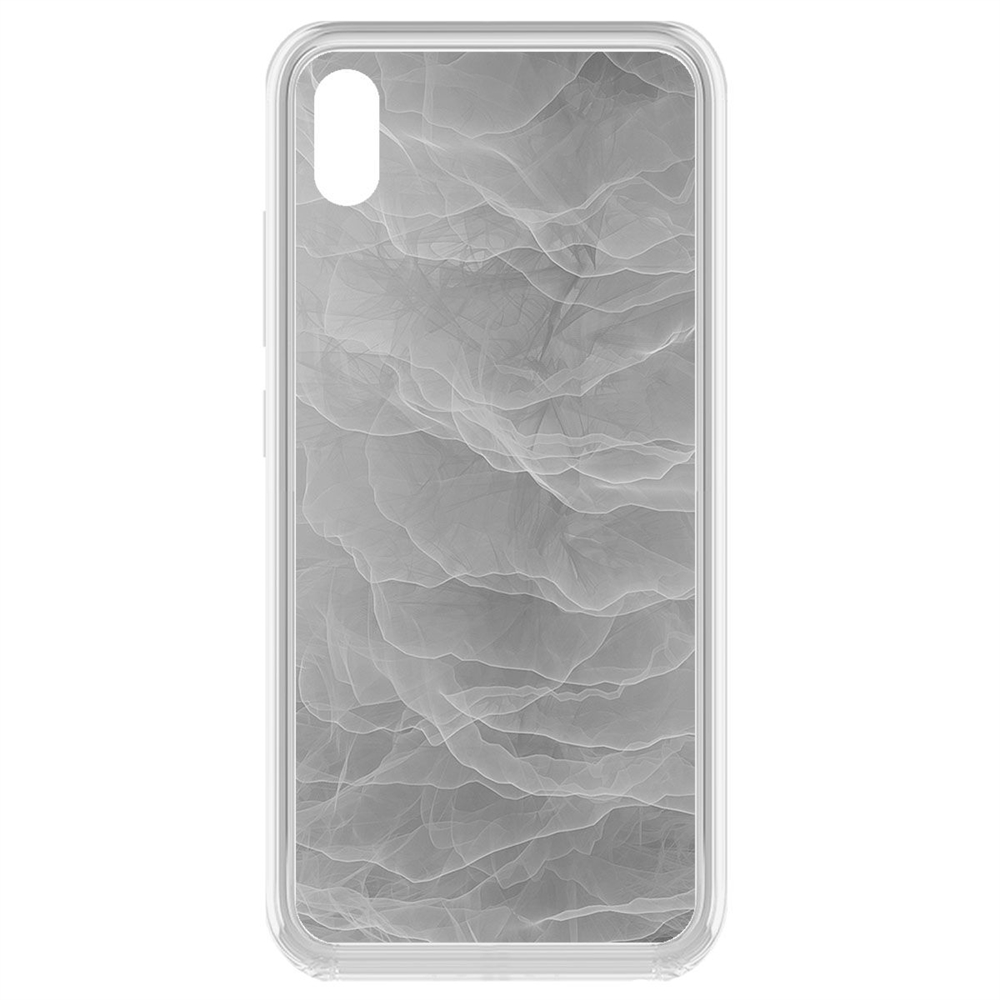 

Чехол-накладка Krutoff Clear Case Абстракт туман для Vivo Y91C, Прозрачный