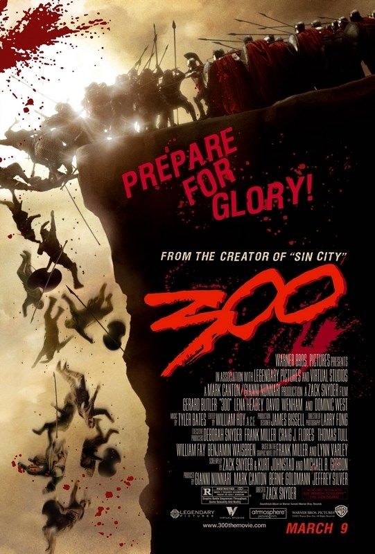 

Постер к фильму "300 спартанцев" (300) A3
