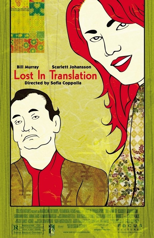 

Постер к фильму "Трудности перевода" (Lost in Translation) A1