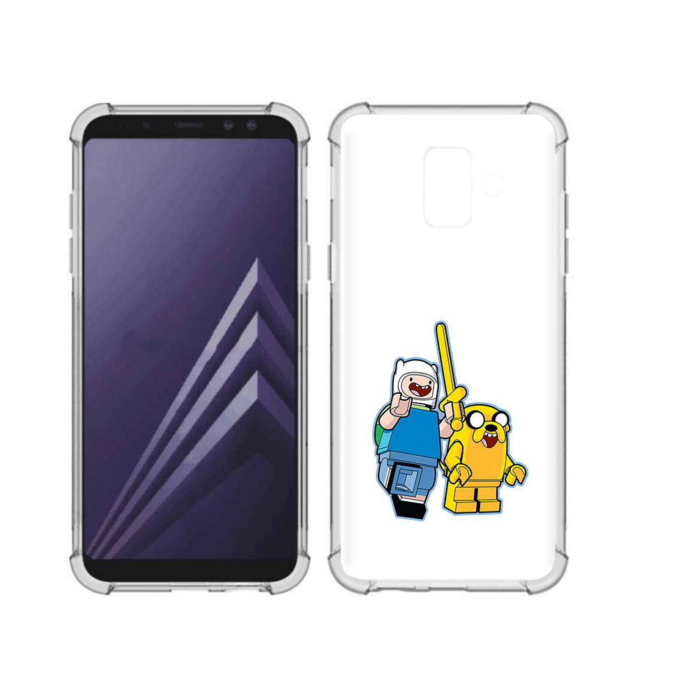 

Чехол MyPads Tocco для Samsung Galaxy A6 (2018) время приключений лего (PT111558.582.274), Прозрачный, Tocco