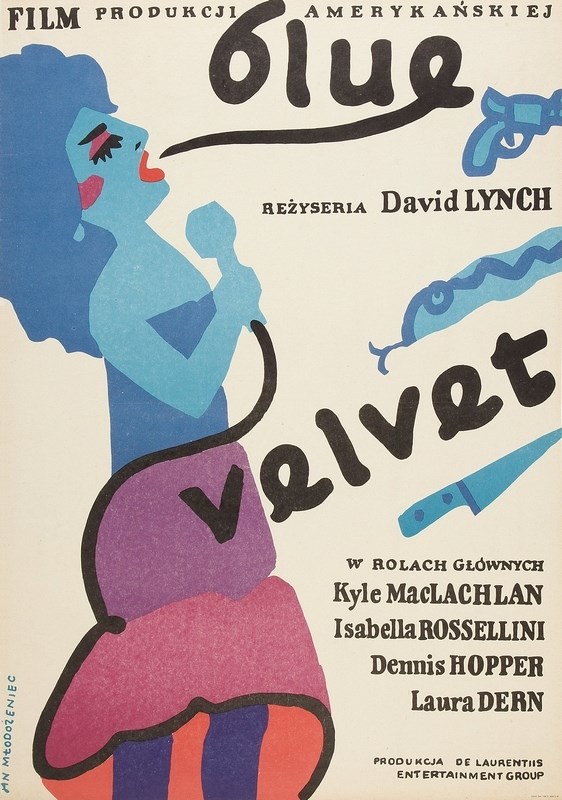 

Постер к фильму "Синий бархат" (Blue velvet) A3
