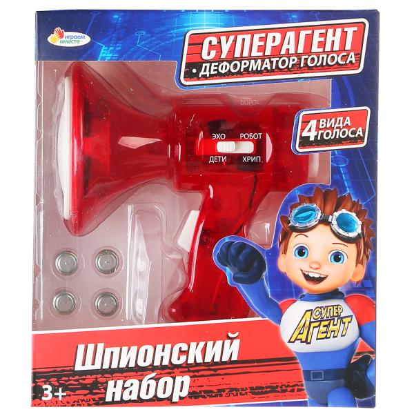 

Шпионский набор мегафон 17*15*8см ТМ ИГРАЕМ ВМЕСТЕ, Красный