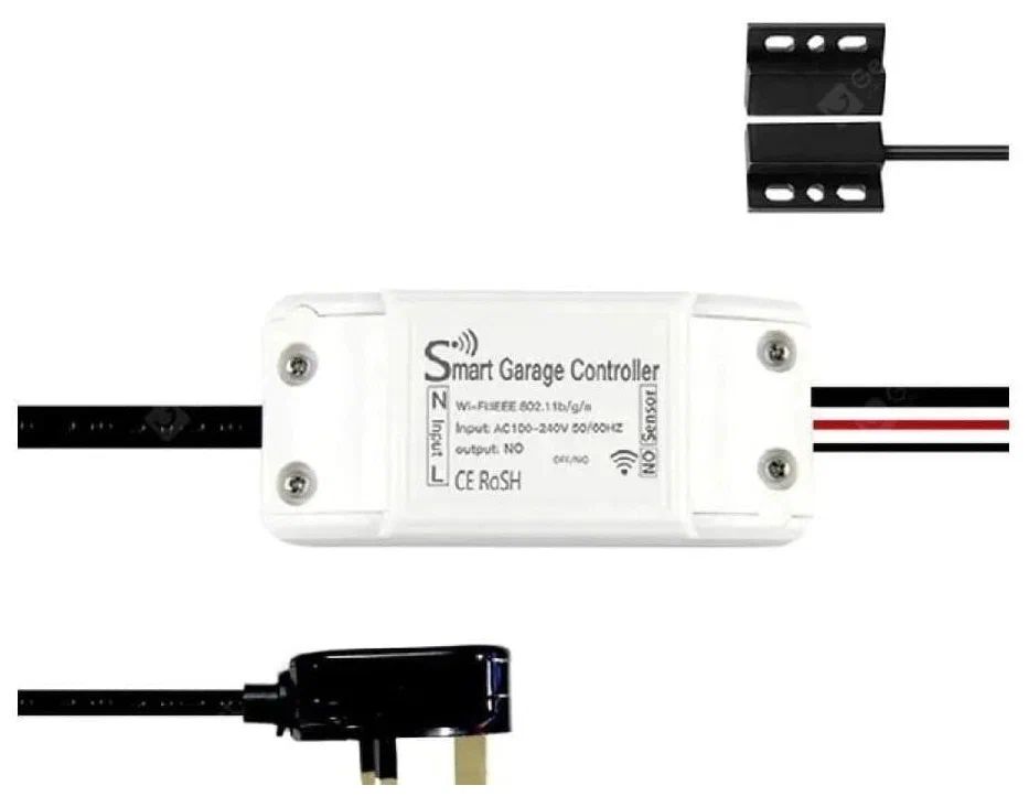 

Контроллер Moes Умный открыватель гаражных дверей Wi-Fi SMART GARAGE DOOR OPENER модели MS