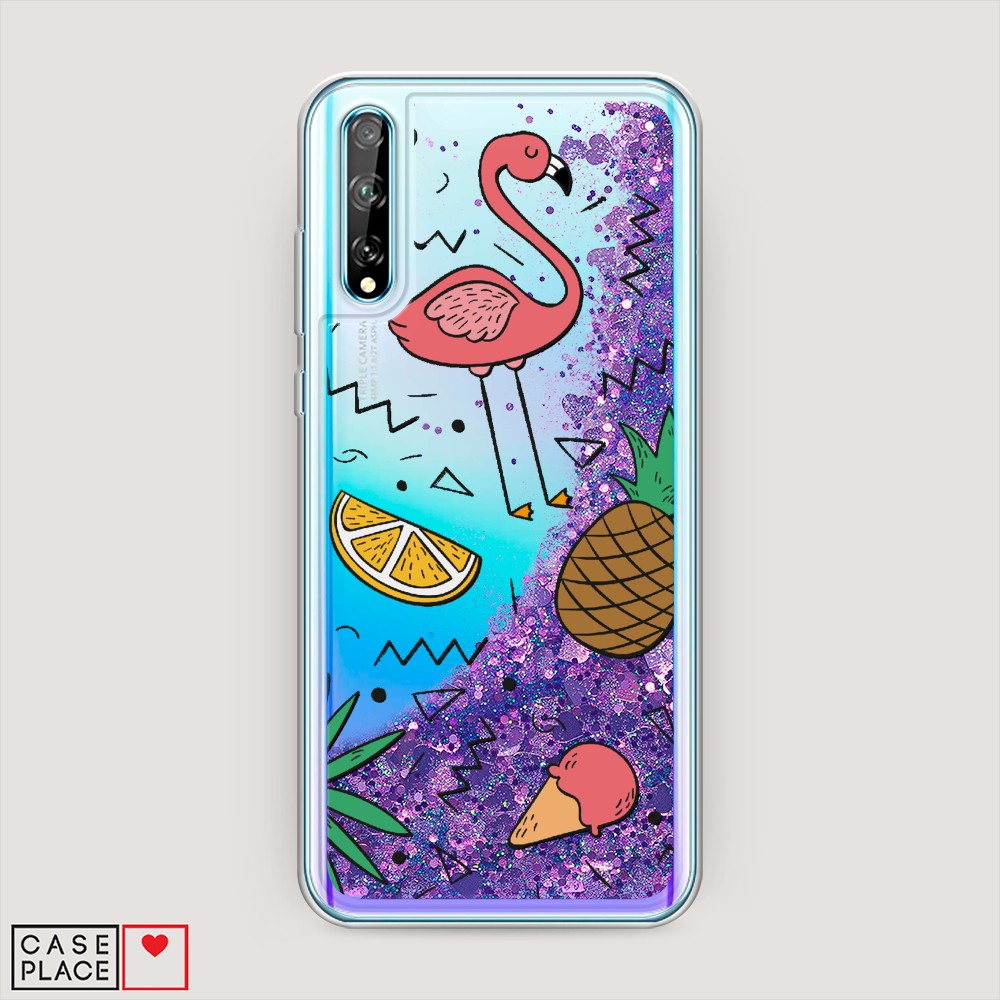 

Чехол Awog на Huawei Y8p/P Smart S "Гавайский фон", Разноцветный, 6103492-1