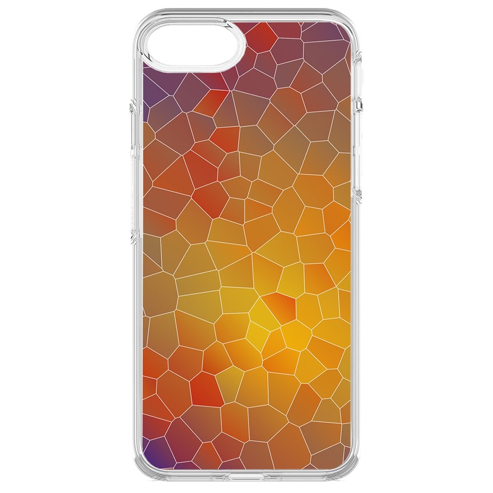 

Чехол-накладка Krutoff Clear Case Витраж 1 для iPhone 7/8/SE