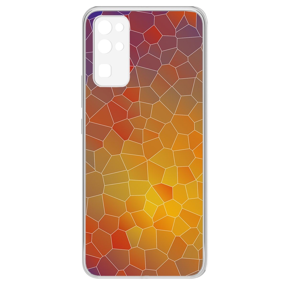 

Чехол-накладка Krutoff Clear Case Витраж 1 для Honor 30
