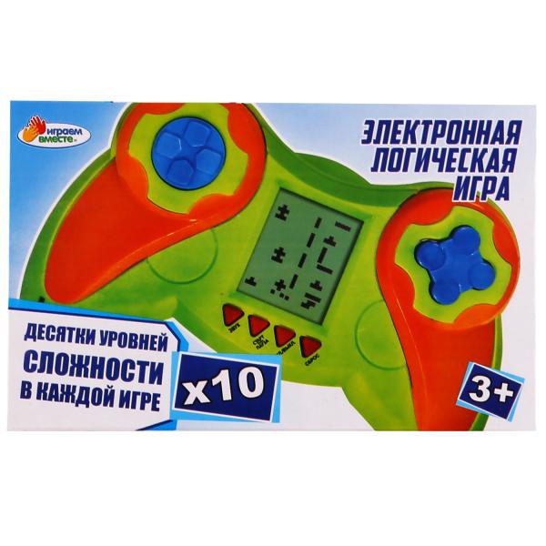 

Электронная логическая игра на бат 14,5*9*3,8см ТМ ИГРАЕМ ВМЕСТЕ