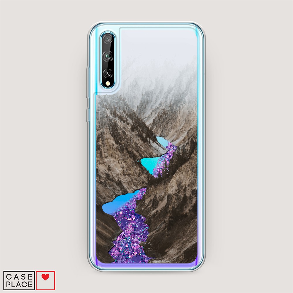 

Чехол Awog на Huawei Y8p/P Smart S "Горная река", Разноцветный, 6103492-1