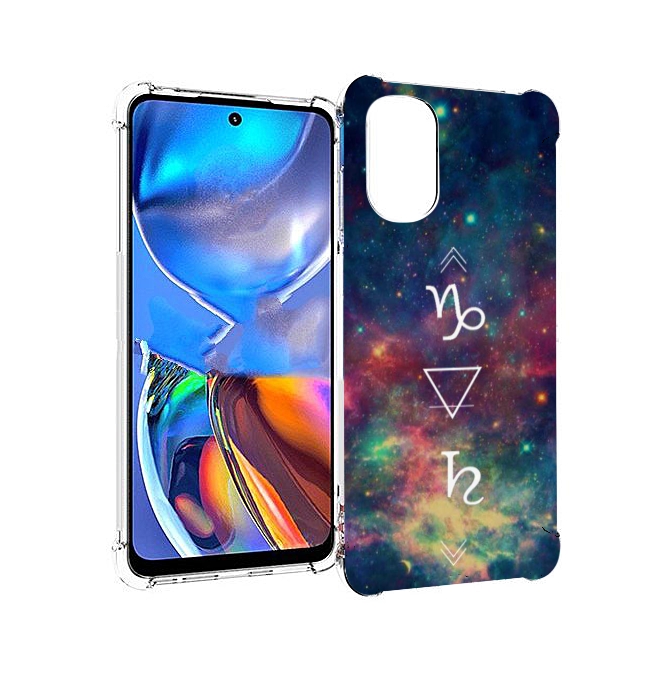 

Чехол MyPads знак зодиака козерог 5 для Motorola Moto E32, Прозрачный, Tocco