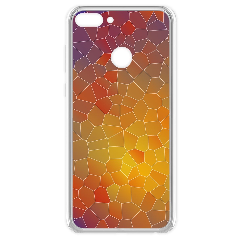 

Чехол-накладка Krutoff Clear Case Витраж 1 для Huawei P Smart