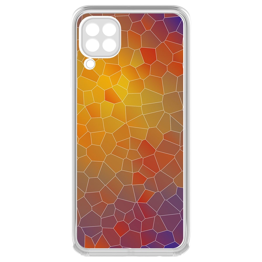 

Чехол-накладка Krutoff Clear Case Витраж 1 для Huawei P40 Lite/Nova 6 SE/Nova 7i