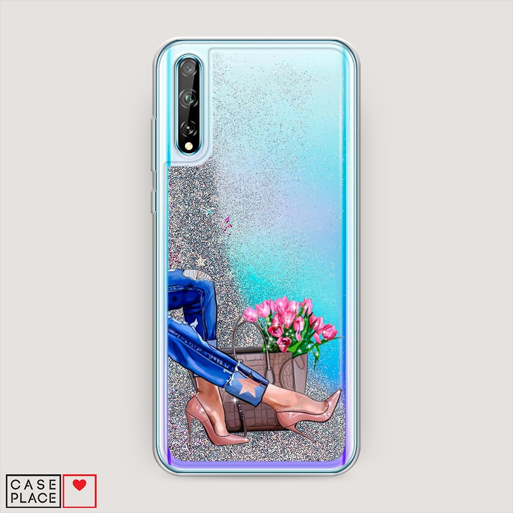 

Чехол Awog на Huawei Y8p/P Smart S "Каблучки", Разноцветный, 6103491-1