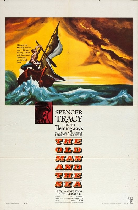 

Постер к фильму "Старик и море" (The Old Man and the Sea) Оригинальный 68,6x104,1 см