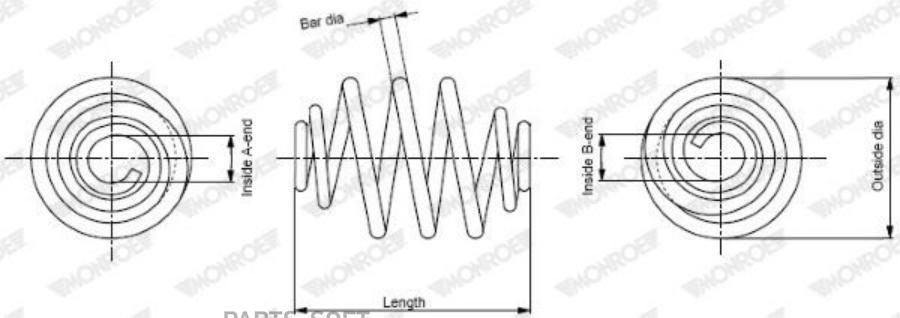 

Пружина подвески OESpectrum SP2868