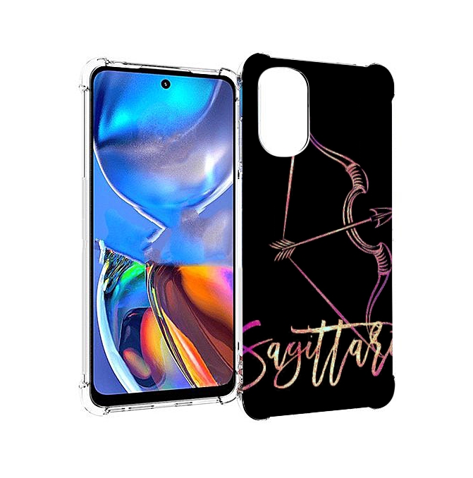 

Чехол MyPads знак зодиака стрелец 3 для Motorola Moto E32, Прозрачный, Tocco