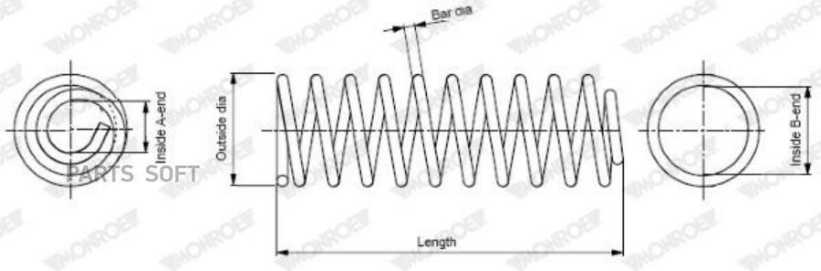 

Пружина подвески OESpectrum SP3485