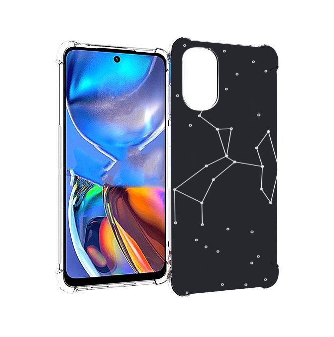 

Чехол MyPads знак зодиака стрелец 6 для Motorola Moto E32, Прозрачный, Tocco