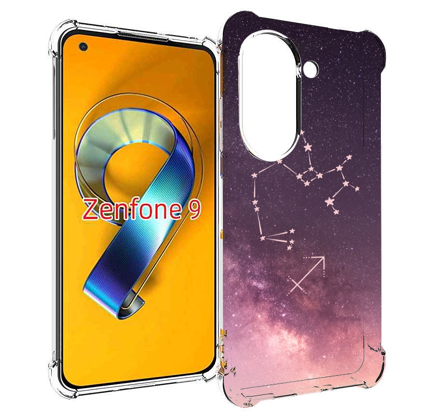 

Чехол MyPads знак-зодиака-стрелец-2 для Asus Zenfone 9 (AI2202), Прозрачный, Tocco