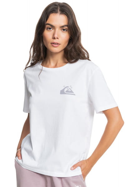 

Футболка женская Quiksilver EQWZT03028 белая M, EQWZT03028