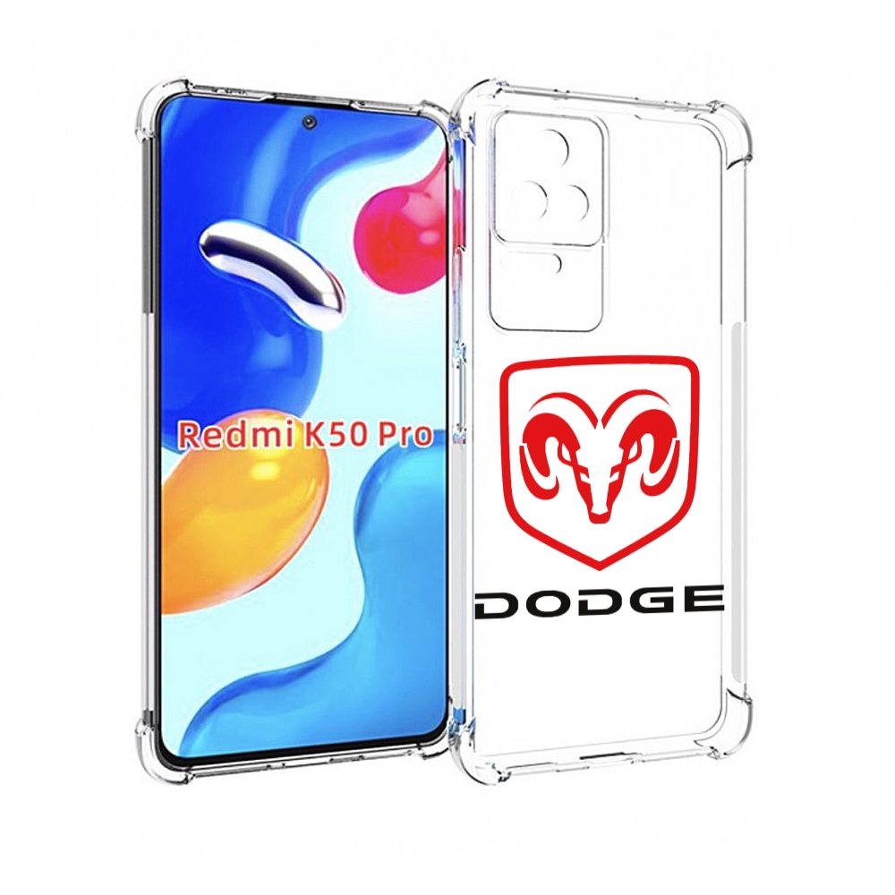 

Чехол MyPads dodge-2 мужской для Xiaomi Redmi K50/K50 Pro, Прозрачный, Tocco