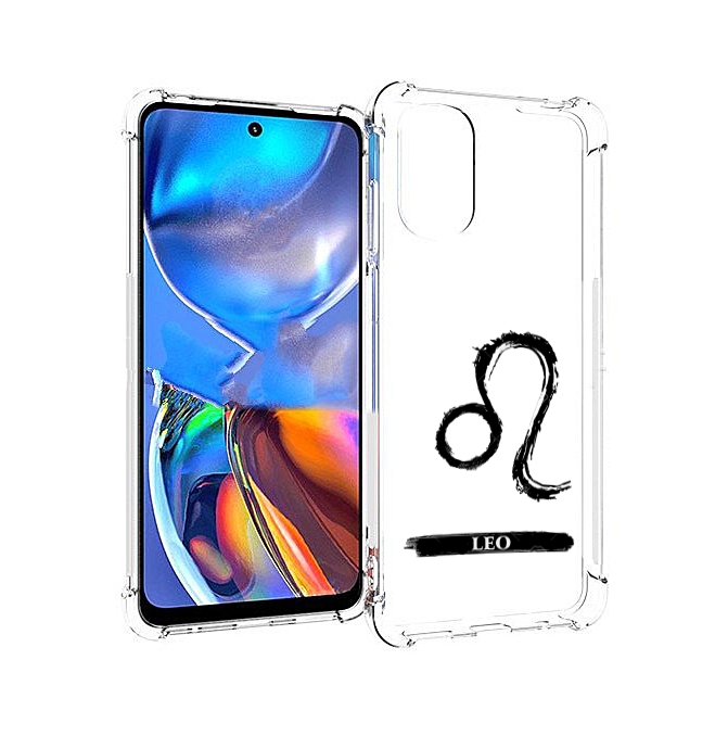 

Чехол MyPads знак-зодиака-лев-7 для Motorola Moto E32, Прозрачный, Tocco