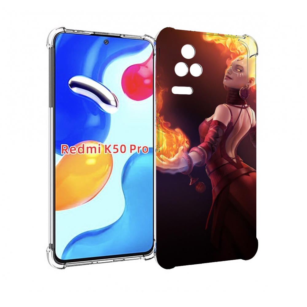 

Чехол MyPads dota 2 Lina для Xiaomi Redmi K50/K50 Pro, Прозрачный, Tocco