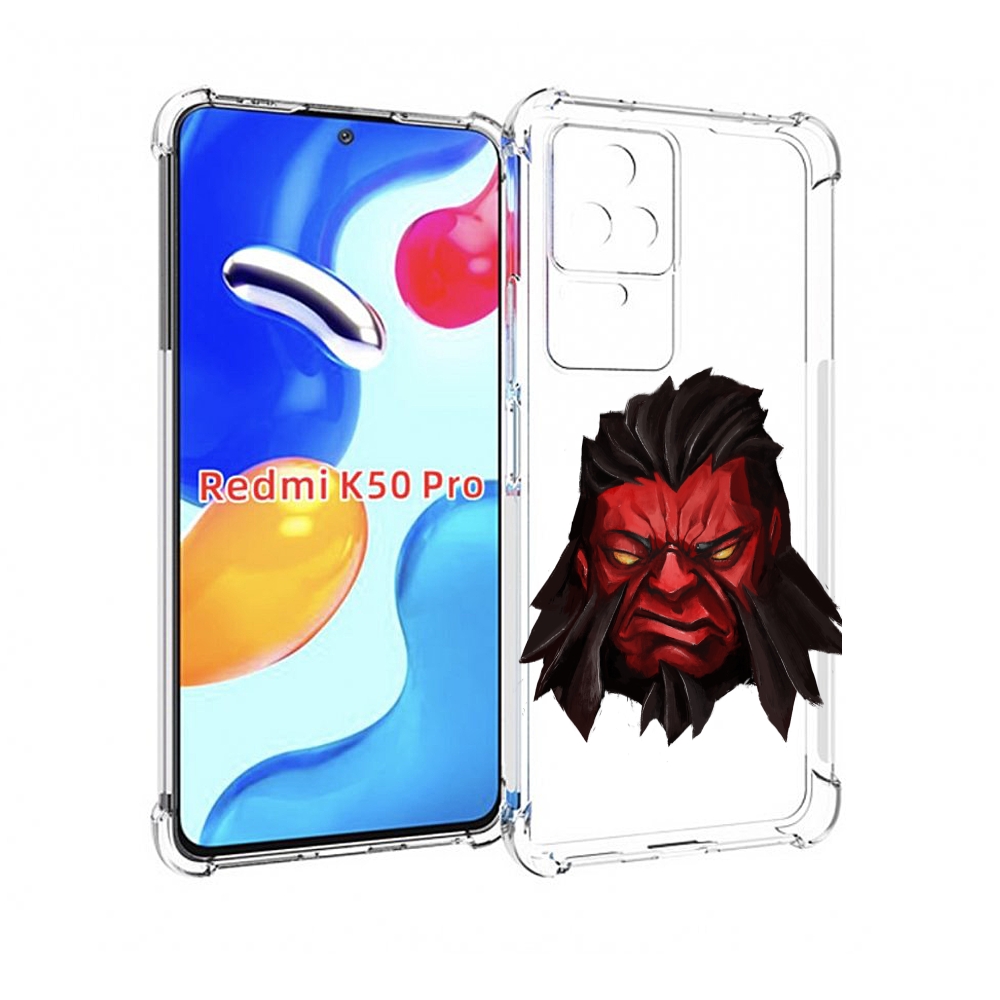 

Чехол MyPads dota-2-axe для Xiaomi Redmi K50/K50 Pro, Прозрачный, Tocco