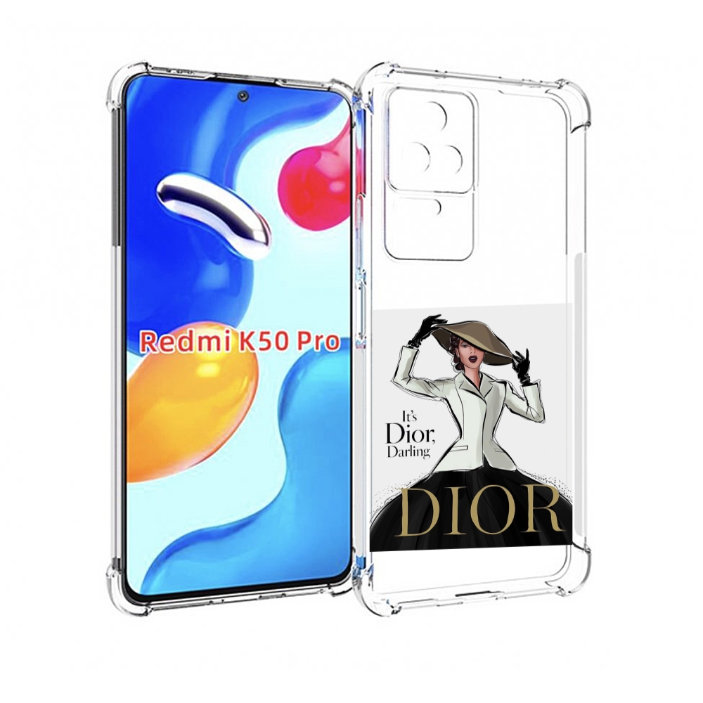 

Чехол MyPads drawings of sketches для Xiaomi Redmi K50/K50 Pro, Прозрачный, Tocco
