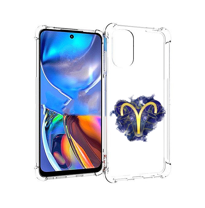 

Чехол MyPads знак-зодиака-овен-8 для Motorola Moto E32, Прозрачный, Tocco