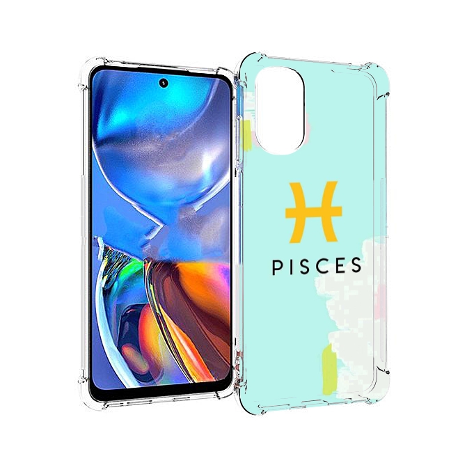 

Чехол MyPads знак-зодиака-рыбы-2 для Motorola Moto E32, Прозрачный, Tocco