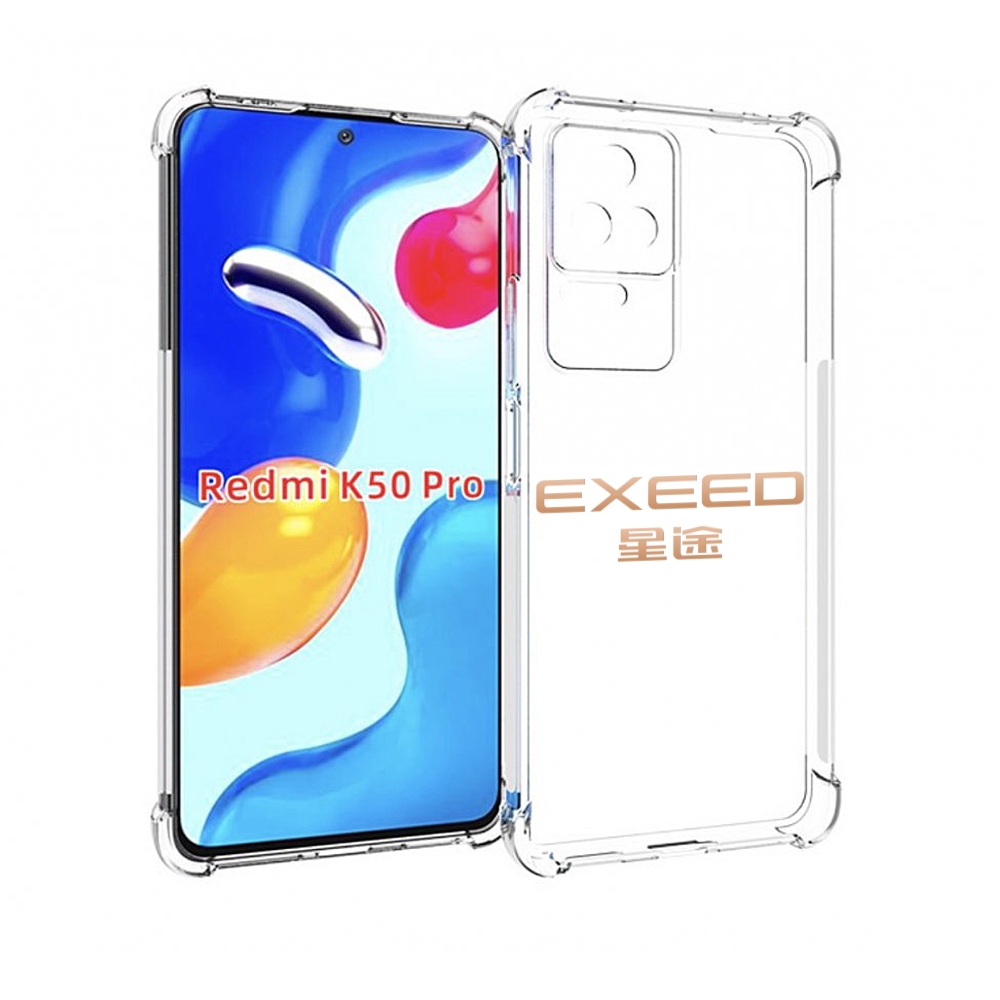 

Чехол MyPads exeed 2 для Xiaomi Redmi K50/K50 Pro, Прозрачный, Tocco