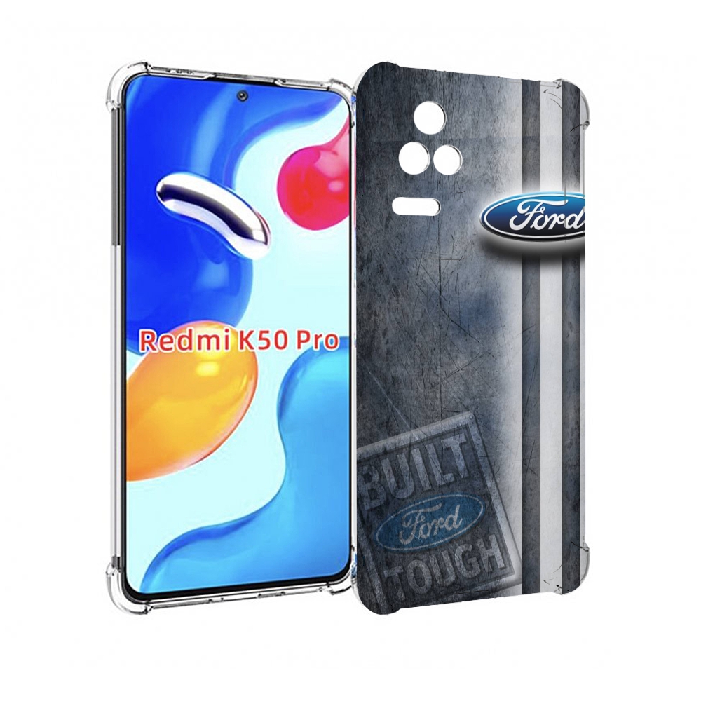 

Чехол MyPads ford 2 для Xiaomi Redmi K50/K50 Pro, Прозрачный, Tocco