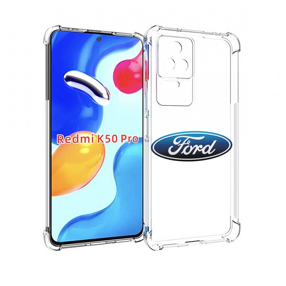 

Чехол MyPads ford-3 мужской для Xiaomi Redmi K50/K50 Pro, Прозрачный, Tocco