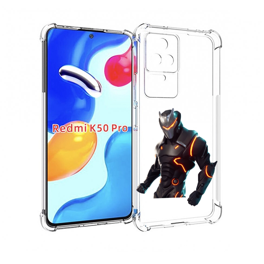 

Чехол MyPads fortnite-1 для Xiaomi Redmi K50/K50 Pro, Прозрачный, Tocco