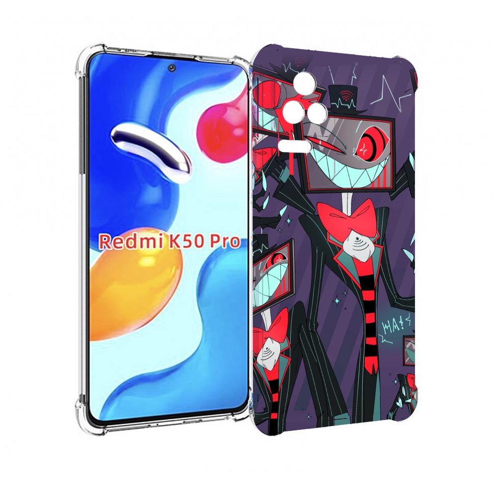 

Чехол MyPads hazbin hotel для Xiaomi Redmi K50/K50 Pro, Прозрачный, Tocco
