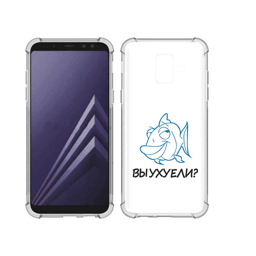 

Чехол MyPads Tocco для Samsung Galaxy A6 (2018) вы ухуели (PT111558.582.282), Прозрачный, Tocco