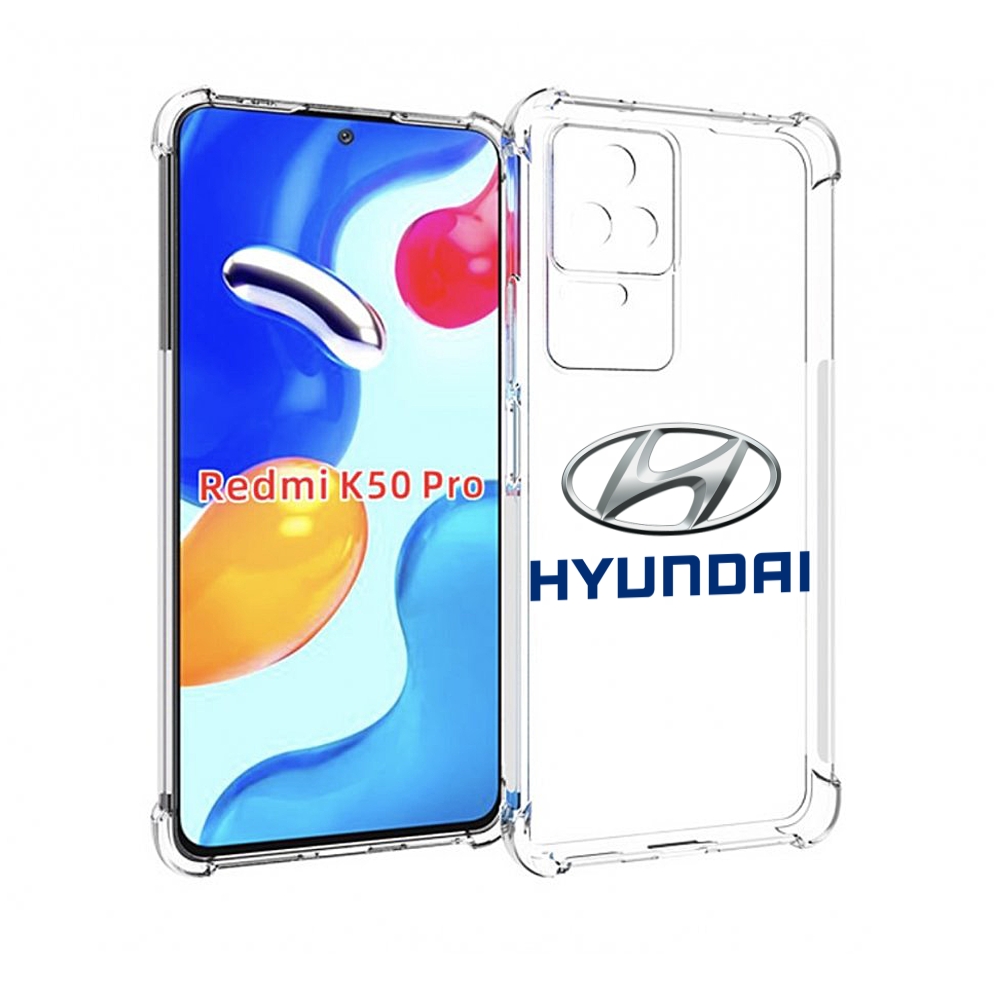 

Чехол MyPads hyundai-4 мужской для Xiaomi Redmi K50/K50 Pro, Прозрачный, Tocco