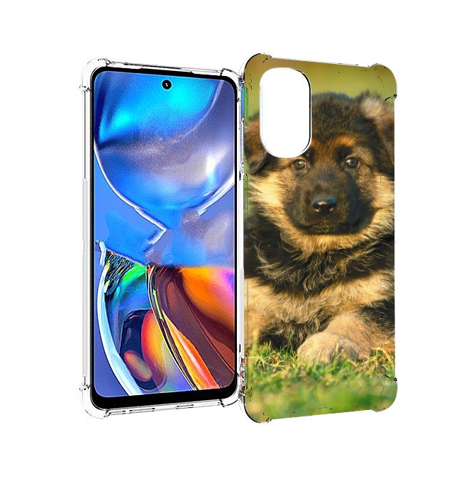 

Чехол MyPads кавказская овчарка для Motorola Moto E32, Прозрачный, Tocco