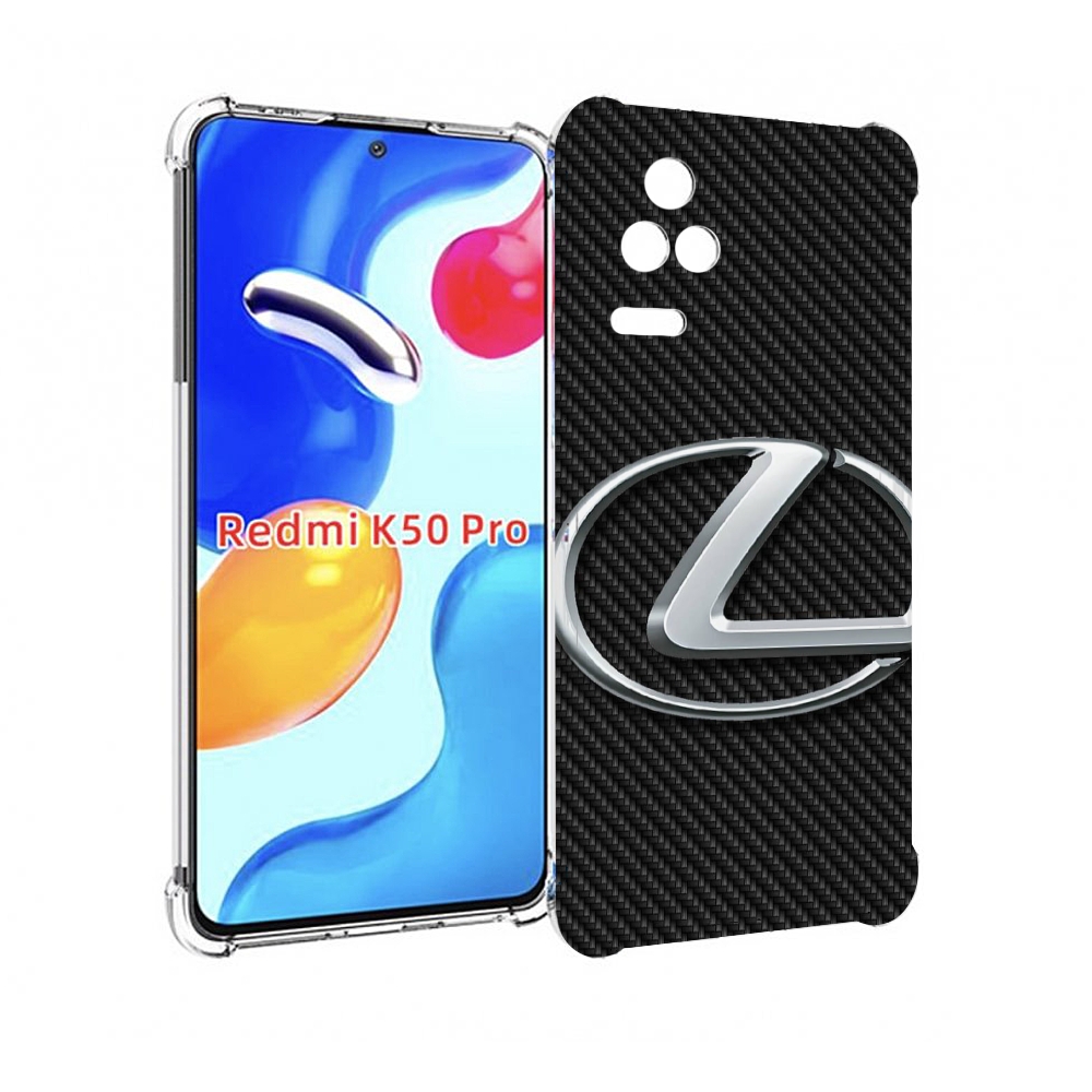 

Чехол MyPads lexus 3 для Xiaomi Redmi K50/K50 Pro, Прозрачный, Tocco