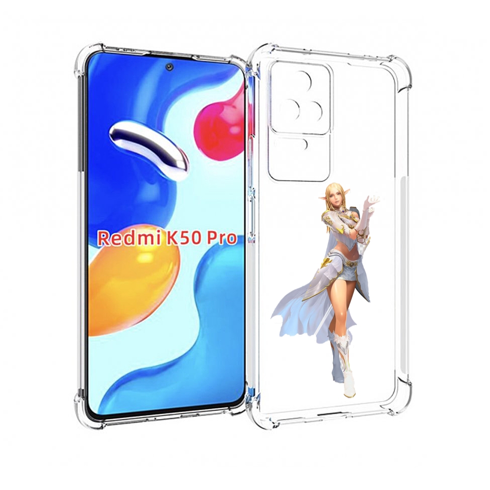 

Чехол MyPads lineage для Xiaomi Redmi K50/K50 Pro, Прозрачный, Tocco