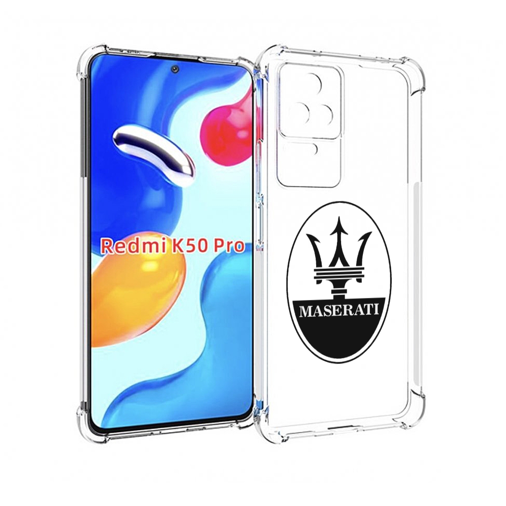 

Чехол MyPads maserati-4 для Xiaomi Redmi K50/K50 Pro, Прозрачный, Tocco