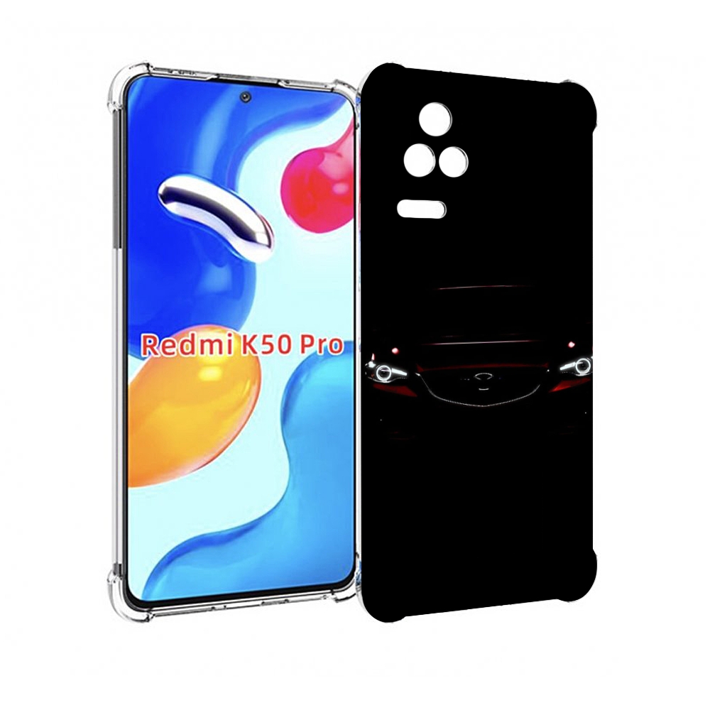 

Чехол MyPads mazda 2 мужской для Xiaomi Redmi K50/K50 Pro, Прозрачный, Tocco