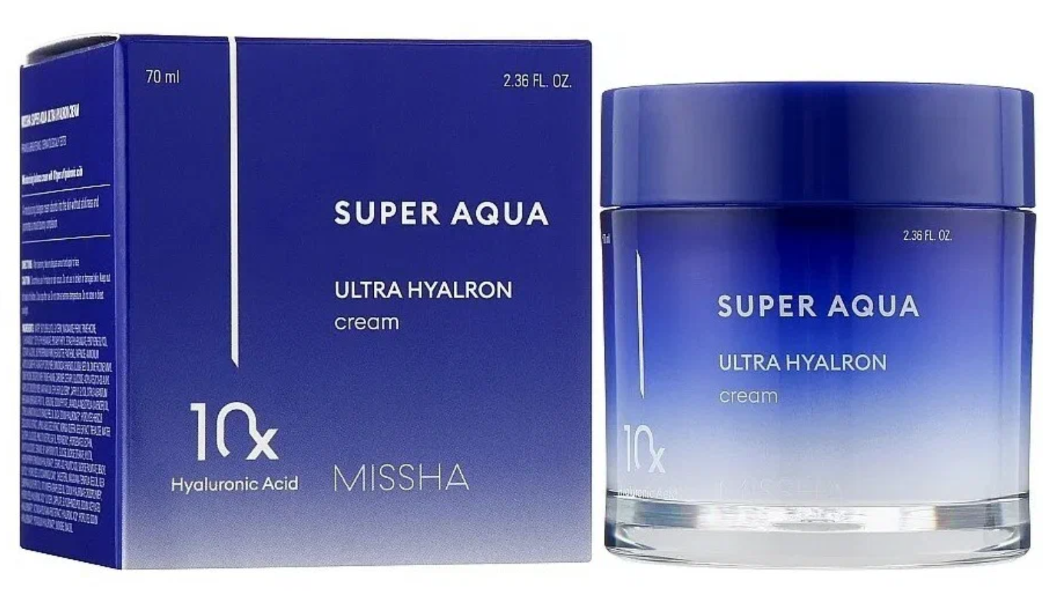 

Крем для лица MISSHA Super Aqua Ultra Hyalron Cream увлажняющий, 70 мл