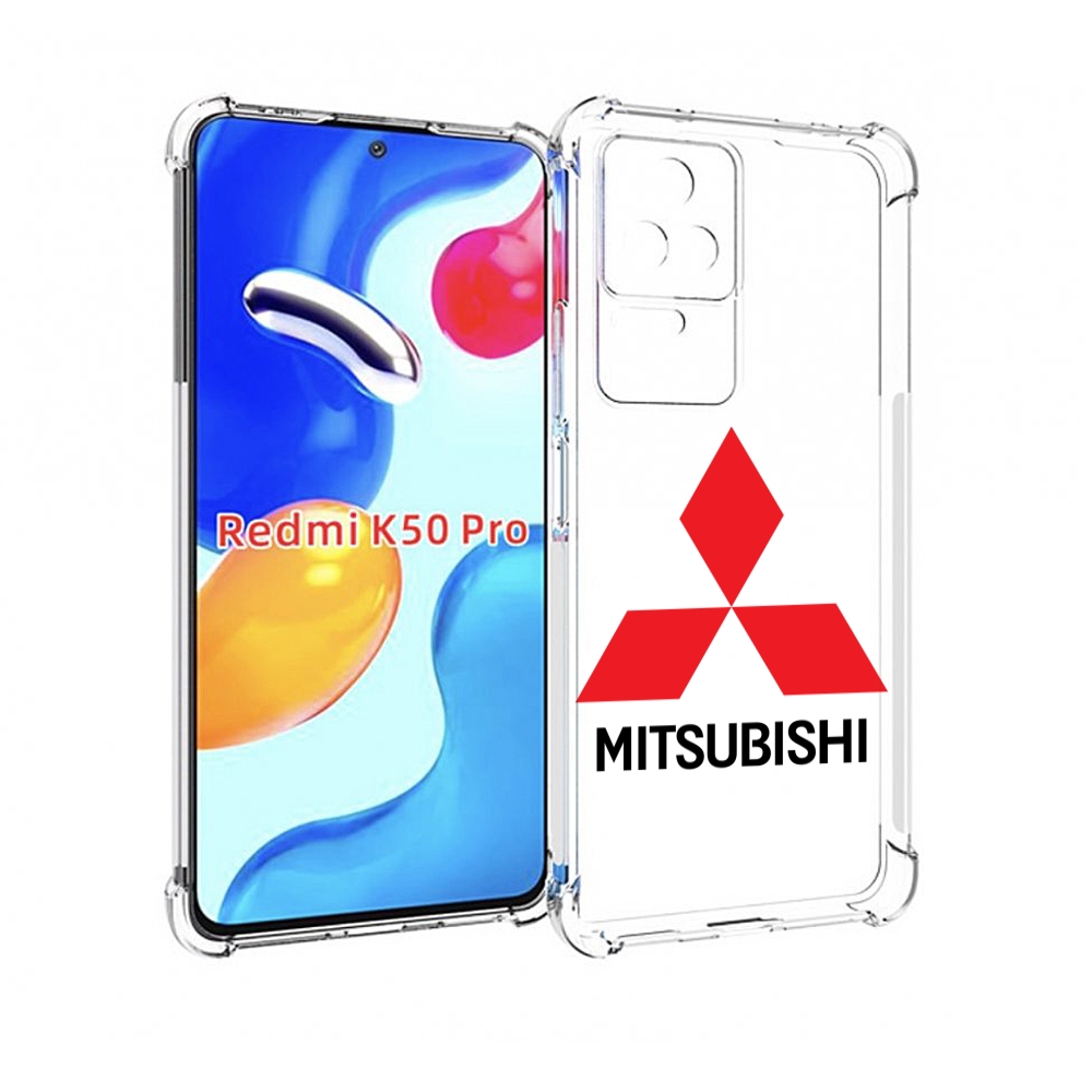 

Чехол MyPads mitsubishi-3 для Xiaomi Redmi K50/K50 Pro, Прозрачный, Tocco