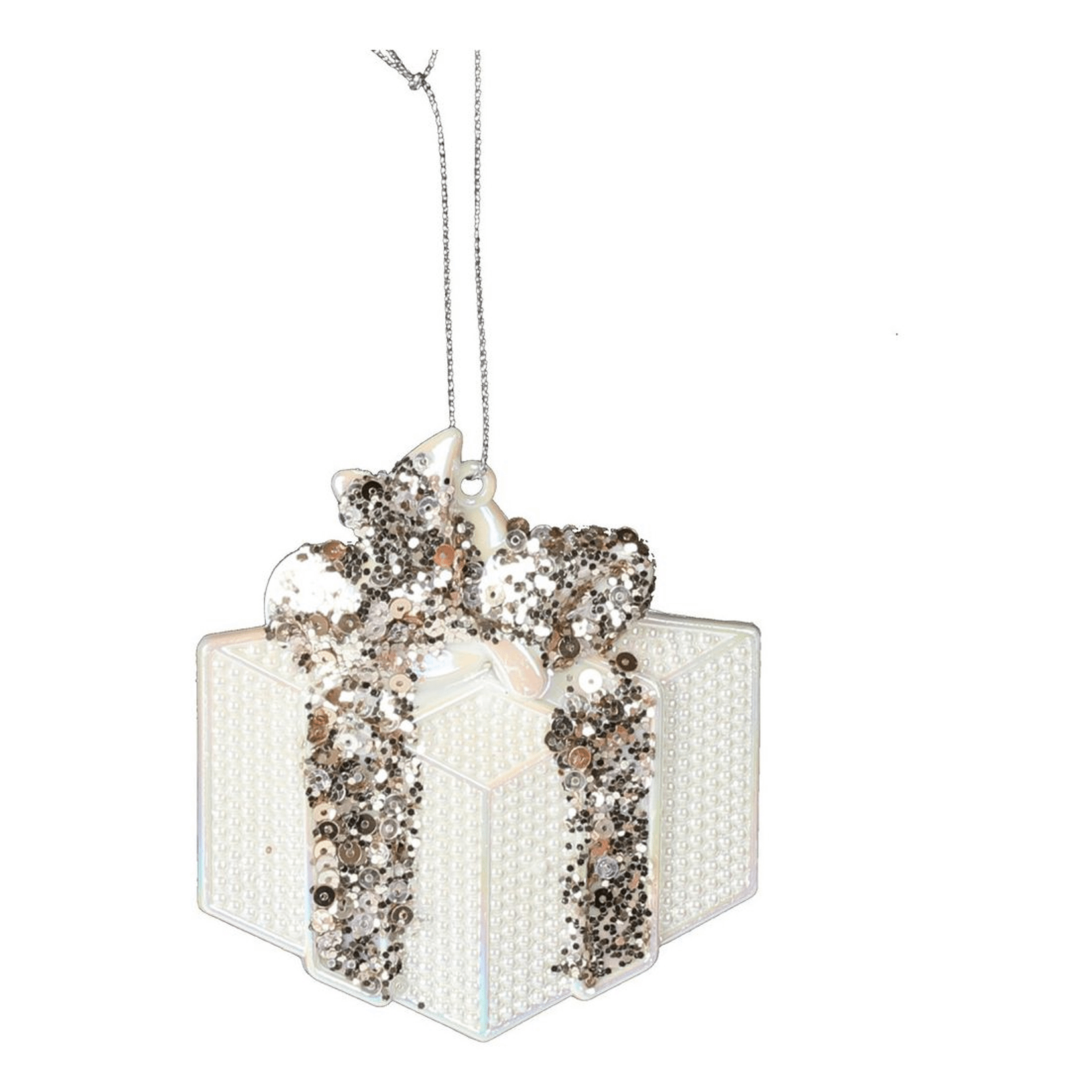 Елочная игрушка Christmas deluxe Подарок 1 шт красный 149₽