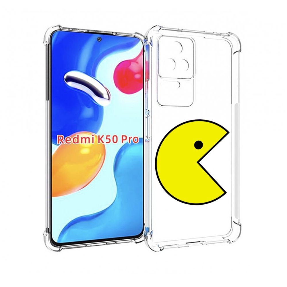 

Чехол MyPads pacman для Xiaomi Redmi K50/K50 Pro, Прозрачный, Tocco