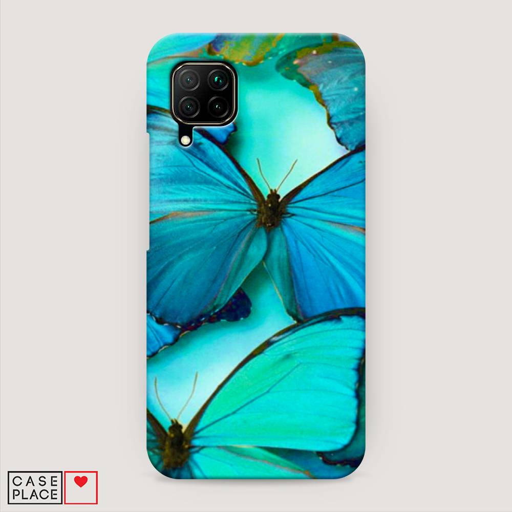 фото Чехол awog "неоновые бабочки" для huawei nova 6 se