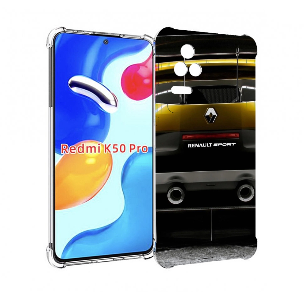

Чехол MyPads renault-3 мужской для Xiaomi Redmi K50/K50 Pro, Прозрачный, Tocco